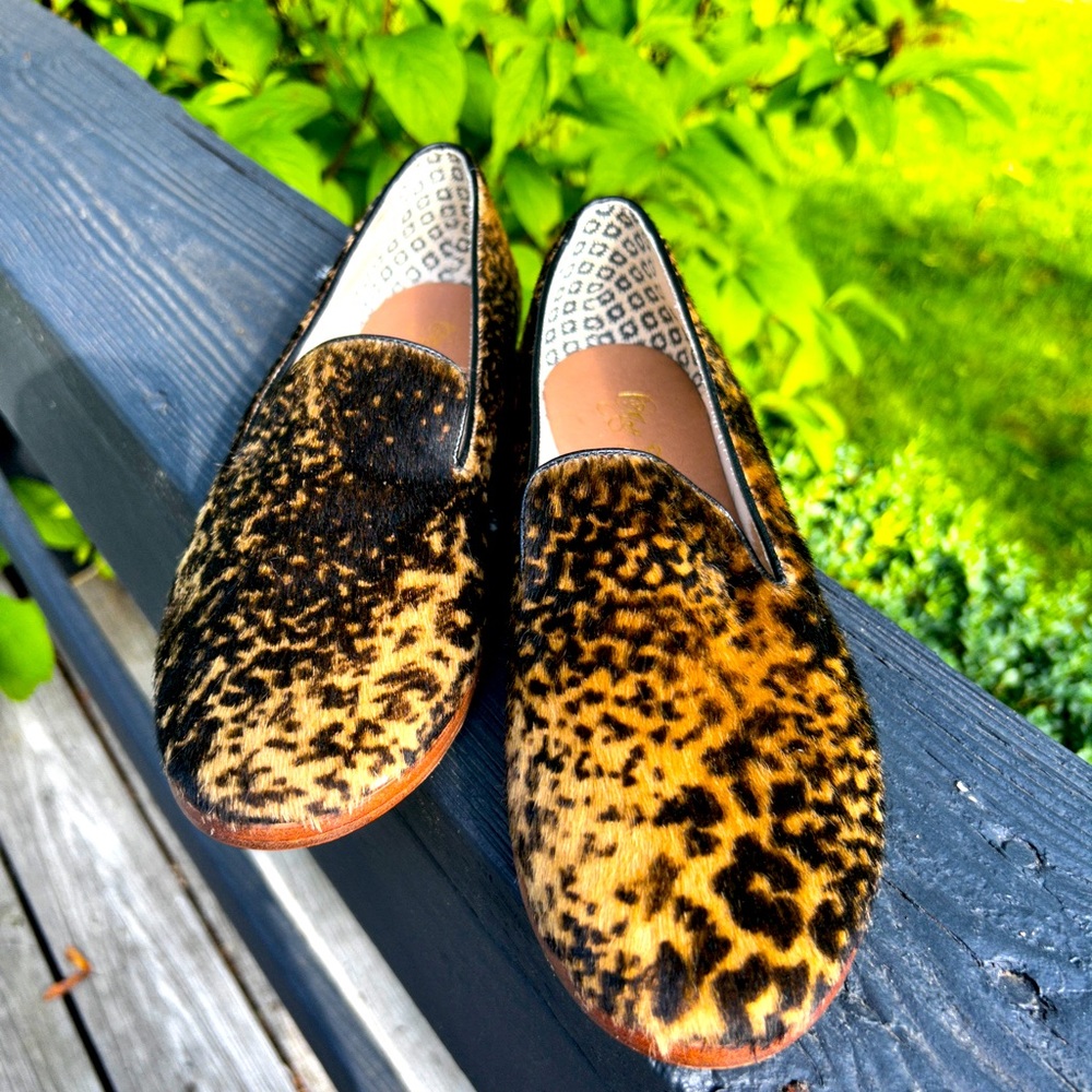 Matt Bernson loafers calf hair size 8